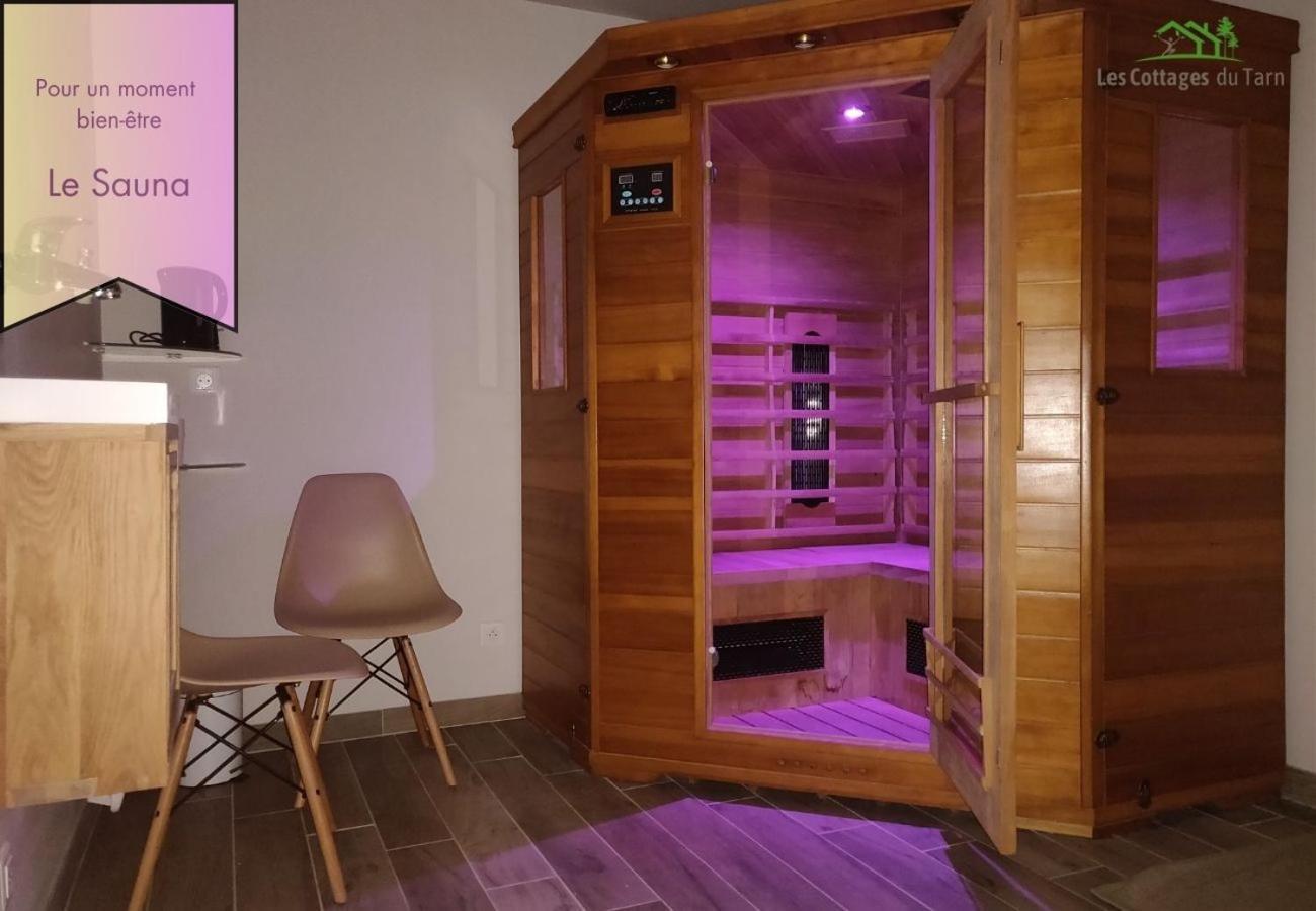 Brens  Le Cottage Nature Vigne Rouge Sauna Gaillac Entre Albi-Toulouse & Les Cottages Du Tarn מראה חיצוני תמונה