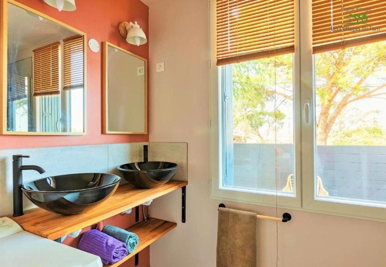 Brens  Le Cottage Nature Vigne Rouge Sauna Gaillac Entre Albi-Toulouse & Les Cottages Du Tarn מראה חיצוני תמונה