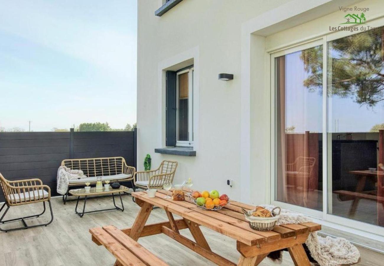 Brens  Le Cottage Nature Vigne Rouge Sauna Gaillac Entre Albi-Toulouse & Les Cottages Du Tarn מראה חיצוני תמונה