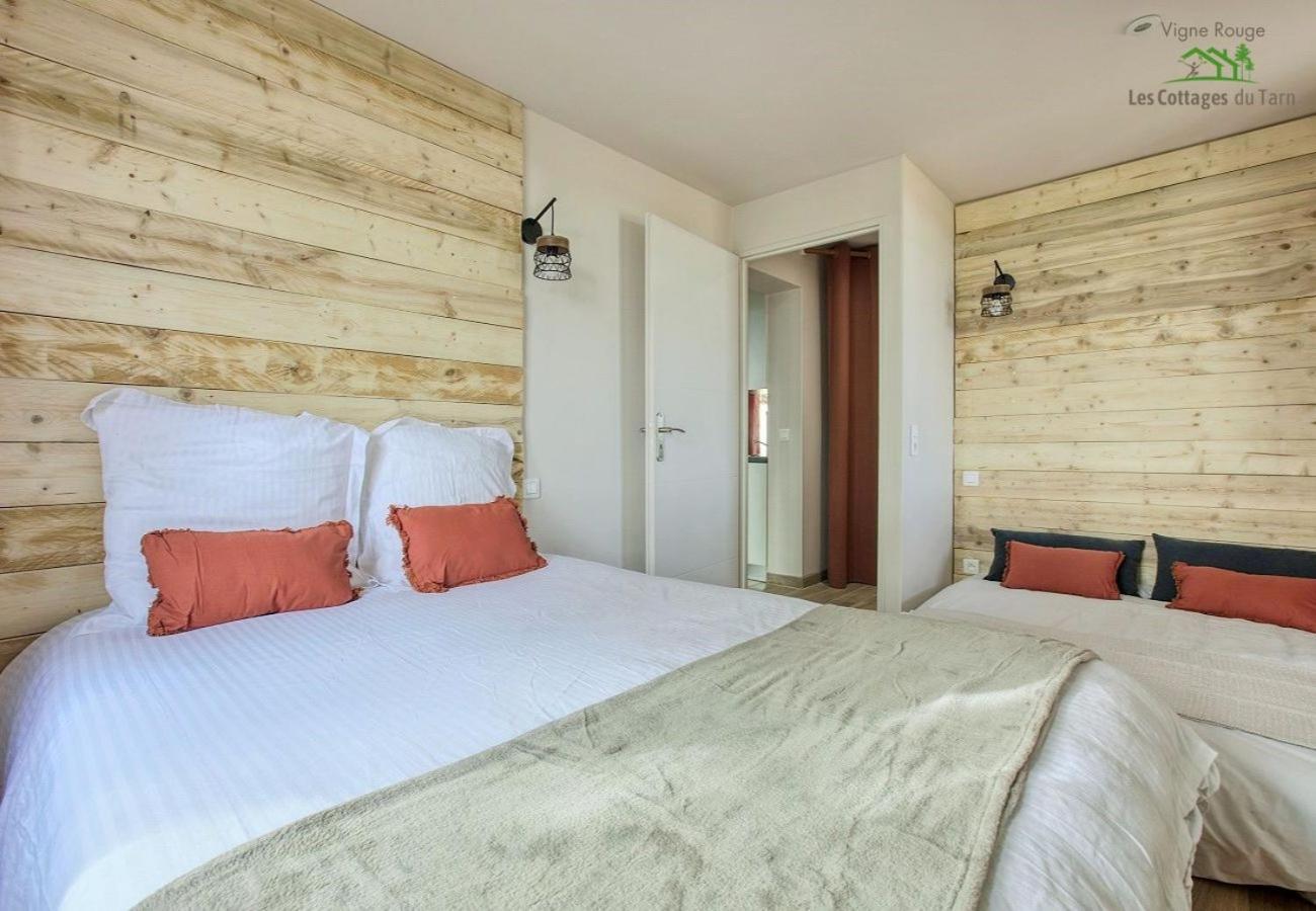 Brens  Le Cottage Nature Vigne Rouge Sauna Gaillac Entre Albi-Toulouse & Les Cottages Du Tarn מראה חיצוני תמונה